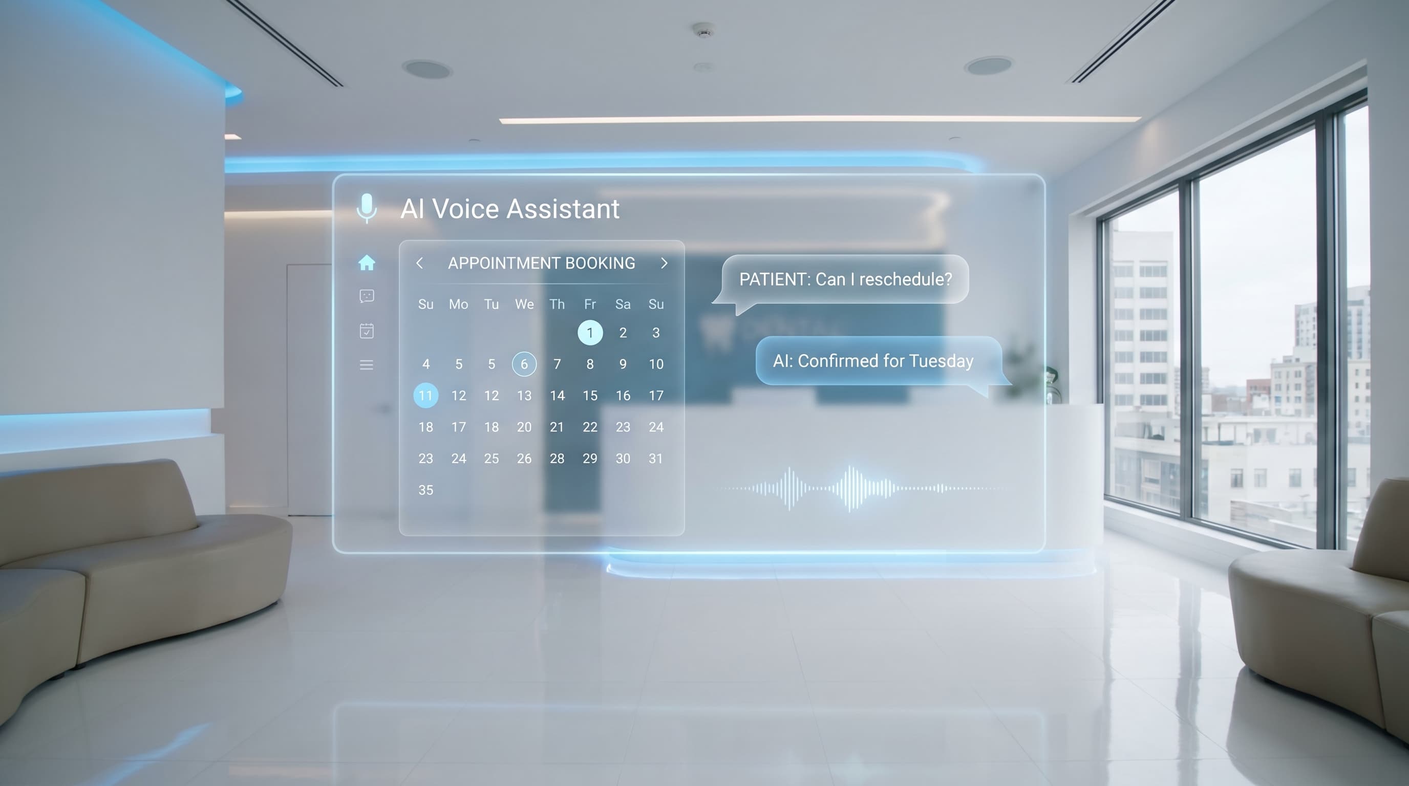 Sunny AI — dental clinic receptionist